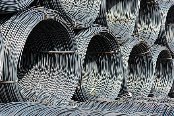 Steel wire coils storage Steel wire coils for industrial use