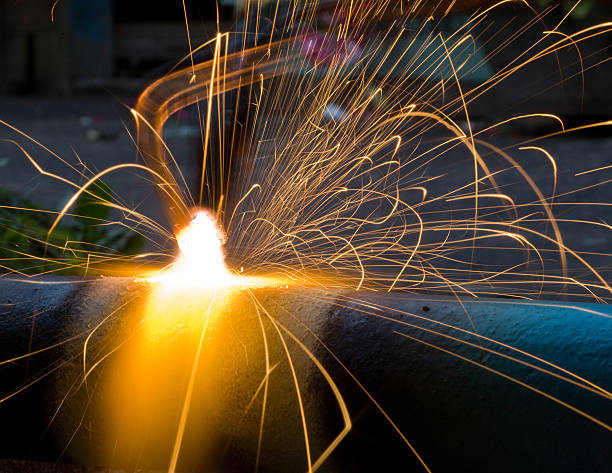 Welding sparks metalwork placeholder_image